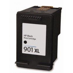 Cartuccia Comp. con HP 901XL BK Rigenerata