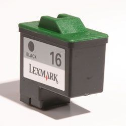 Cartuccia Comp. con LEXMARK N. 16 BK Doppia Capacità