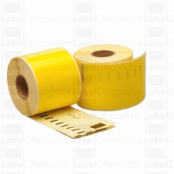 Etichette a Rotolo 89x28mm Yellow Comp. con Dymo S0722370