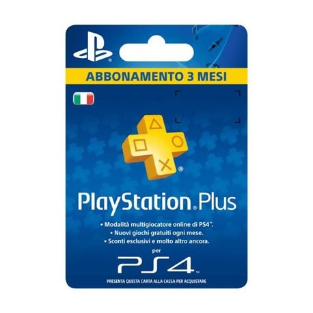 SONY PS4 PS3 PSP PSN CARD 90GIORNI 9811749 IT