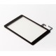 Touch screen vetro Apple iPad Air completo di adesivo tasto e flex home nero