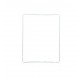 Cornice frame per touch screen iPad 2 iPad 3 bianco