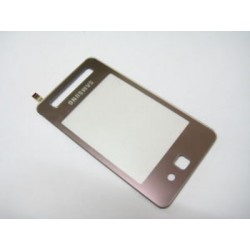 Touch screen e vetro Samsung SGH F480 rosa