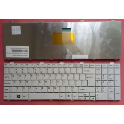 Tastiera compatibile con Fujitsu Lifebook AH512 S26391-F167-B225 CP478133-02 bianca