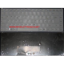 Tastiera italiana bianca compatibile con Sony Vaio VGN-N VGN-N11 N21 N31, K070278B1 81-31105001-28 73311026