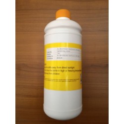 1 litro Inchiostro PIGMENTATO per Tessuti Yellow