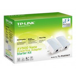 TPLINK POWERLINE AV600 600MPS KIT TL-PA411KIT