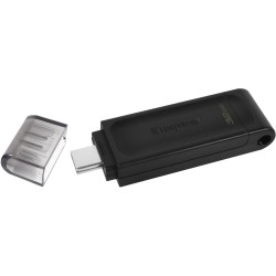 KINGSTON PENDRIVE 32GB DT70/32GB USB-C 3.2 NERO
