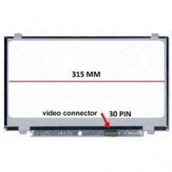 Display Schermo 14.0 LED Slim compatibile con TV140FHM-NH0 Full Hd 30 pin