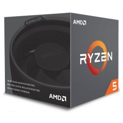 AMD CPU SIX CORE RYZEN 5 2600 3.9GHZ SOCKET AM4 19MB W.STEALTH BOX