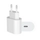 CARICATORE CON PORTA USB-C RICARICA RAPIDA 18W