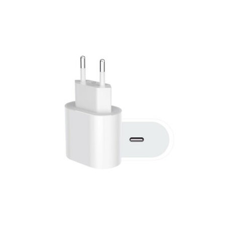 CARICATORE CON PORTA USB-C RICARICA RAPIDA 18W