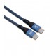 CAVO USB TYPE-C A TYPE-C IN NYLON 1.2MT 60W 3A